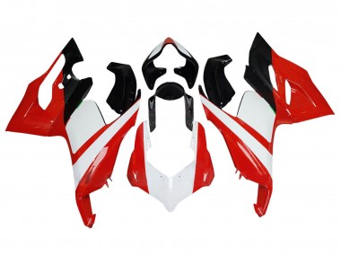 2020-2024 Ducati Panigale V2 Motorcycle Fairing - White Red Glossy Black UK Manufacturers