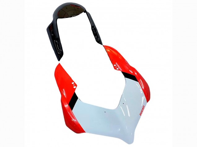 2020-2024 Ducati Panigale V2 Motorcycle Fairing Kits - White Red Glossy Black UK Manufacturers