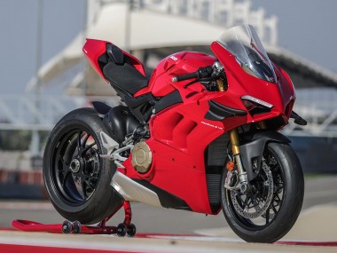 2020-2021 Ducati Panigale V4 V4S Motorcycle Fairing - Red Matte Black UK Manufacturers
