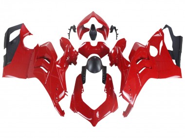 2020-2021 Ducati Panigale V4 V4S Motorcycle Fairing - Red Matte Black UK Manufacturers