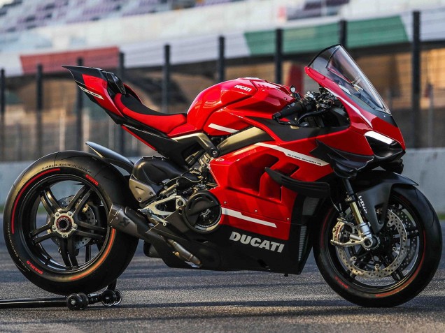 2020-2021 Ducati Panigale V4 V4S Motorcycle Fairings - Red White Black UK Manufacturers
