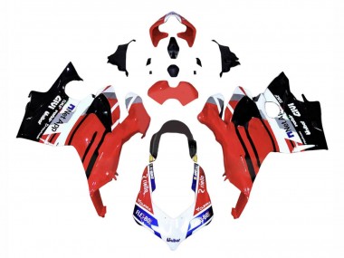 2018-2019 Ducati Panigale V4 V4S Motorcycle Fairings - Red Blue Glossy Black Flex-Box Givi UK Manufacturers