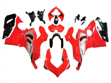 2018-2019 Ducati Panigale V4 V4S Motorcycle Fairings - Silver Red Glossy Black UK Manufacturers