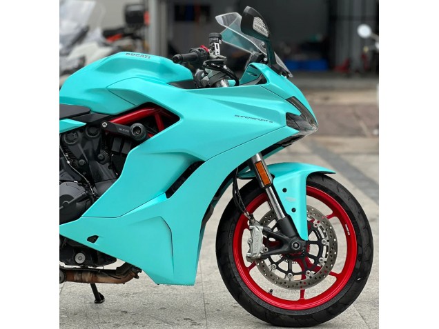2017-2022 Ducati Supersport 939/939S Motorcycle Fairings - Light Blue UK Manufacturers
