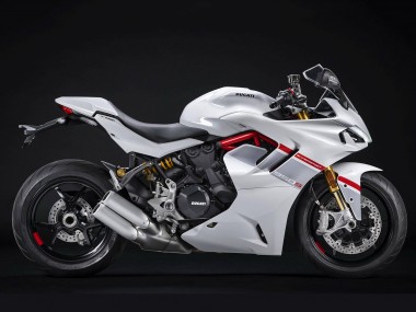 2021-2024 Ducati 2021-2024 Ducati Supersport 950/950S Motorcycle Fairings - White Silver Red UK Manufacturers