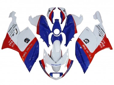 2005-2010 BMW K1200S Abs Fairings - White Red Blue UK Manufacturers
