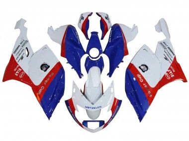 2005-2010 BMW K1200S Abs Fairings - White Red Blue UK Manufacturers