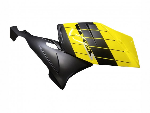 2005-2010 BMW K1200S Motorcycle Fairings - Yellow Silver Matte Black UK Manufacturers