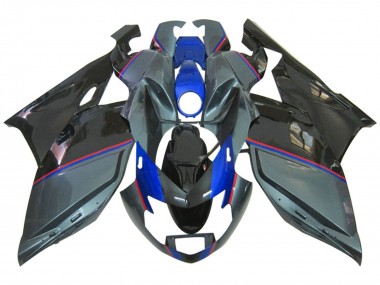 2005-2010 BMW K1200S Motorcycle Fairings - Glossy Black Grey Blue Red UK Manufacturers