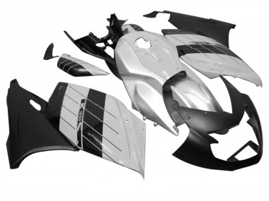 2005-2010 BMW K1200S Motorcycle Fairings - Silver Matte Black UK Manufacturers