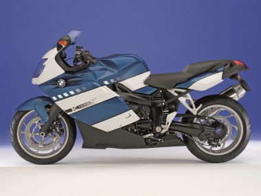 2005-2010 BMW K1200S Motorcycle Fairings - White Dark Blue UK Manufacturers
