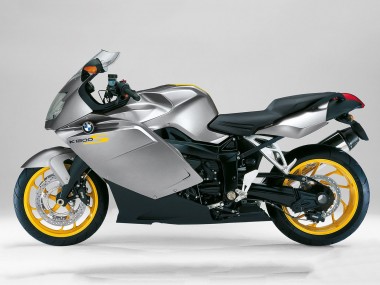 2005-2010 BMW K1200S Motorcycle Fairing Kits - Silver Yellow Black UK Manufacturers