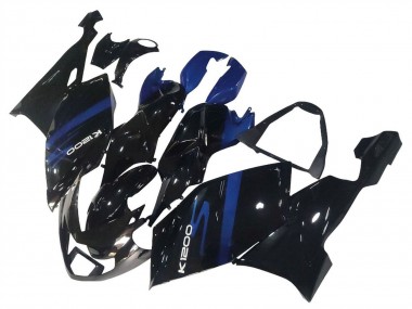 2005-2010 BMW K1200S Motorcycle Fairings - Blue Glossy Black UK Manufacturers