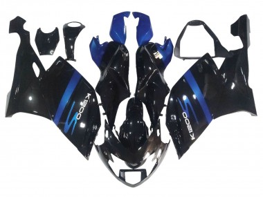 2005-2010 BMW K1200S Motorcycle Fairings - Blue Glossy Black UK Manufacturers