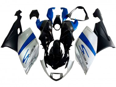 2005-2010 BMW K1200S Bike Fairings - Silver Blue Black UK Manufacturers