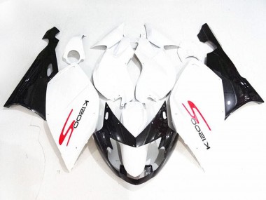 2005-2010 BMW K1200S Motorcycle Fairings - White Glossy Black UK Manufacturers