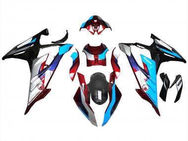 2023-2024 BMW S1000RR Motorcycle Fairings - Silver Red Blue Black UK Manufacturers