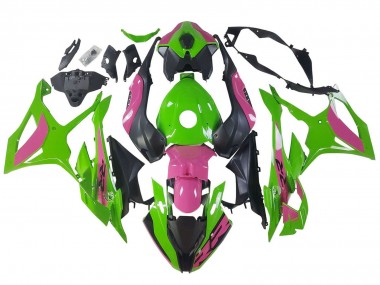 2023-2024 BMW S1000RR Motorcycle Fairings - Pink Green Black UK Manufacturers