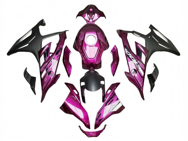 2023-2024 BMW S1000RR Motorcycle Fairings - Purple Matte Black UK Manufacturers