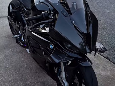 2023-2024 BMW S1000RR Motorcycle Fairing - Glossy Black UK Manufacturers