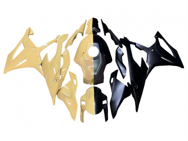 2019-2022 BMW S1000RR Motorcycle Fairings - Black Yellow UK Manufacturers