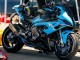 2019-2022 BMW S1000RR Motorcycle Fairings - Blue Black Carbon Fiber UK Manufacturers