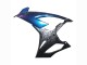 2019-2022 BMW S1000RR Motorcycle Fairings - Gradient Blue Purple Forged Carbon Fiber UK Manufacturers