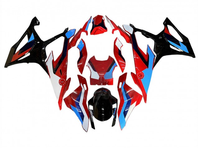 2019-2022 BMW S1000RR Motorcycle Fairing - Black Red Blue White UK Manufacturers