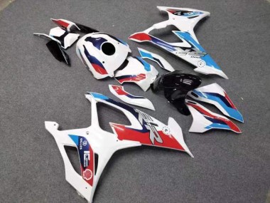2019-2022 BMW S1000RR Motorcycle Fairings - White Red Blue UK Manufacturers