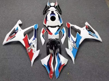 2019-2022 BMW S1000RR Motorcycle Fairings - White Red Blue UK Manufacturers