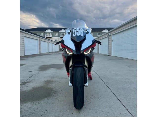 2019-2022 BMW S1000RR Motorcycle Fairings - Black Red White UK Manufacturers