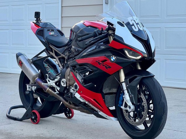 2019-2022 BMW S1000RR Motorcycle Fairings - Black Red White UK Manufacturers