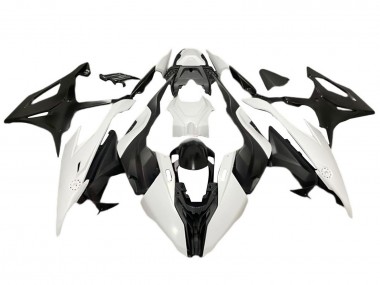 2019-2022 BMW S1000RR Motorcycle Fairings - Matte Black White UK Manufacturers