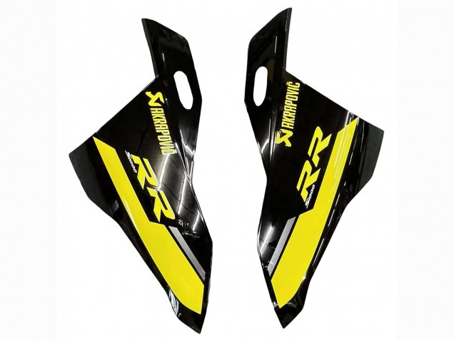 2019-2022 BMW S1000RR Motorcycle Fairings - Glossy Black Yellow UK Manufacturers