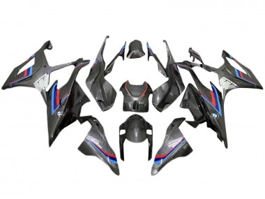 2019-2022 BMW S1000RR Motorcycle Fairing - Black Blue Red Carbon Fiber UK Manufacturers