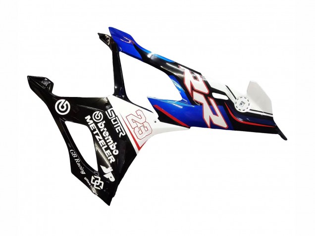 2019-2022 BMW S1000RR Motorcycle Fairings - Blue Red White 23 UK Manufacturers
