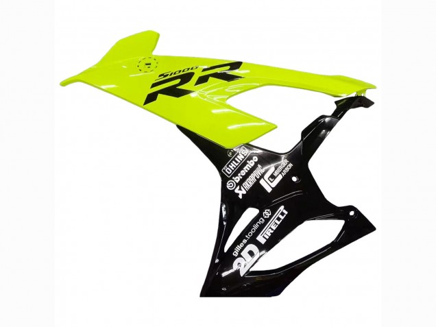 2019-2022 BMW S1000RR Motorcycle Fairings - Lime Green Black UK Manufacturers