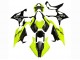 2019-2022 BMW S1000RR Motorcycle Fairings - Lime Green Black UK Manufacturers