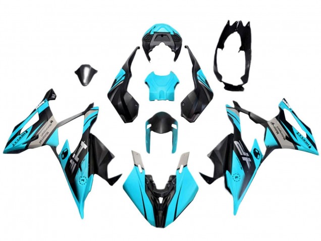 2019-2022 BMW S1000RR Motorcycle Fairings - Blue Black UK Manufacturers