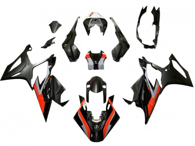 2019-2022 BMW S1000RR Motorcycle Fairings - Red Black Grey UK Manufacturers