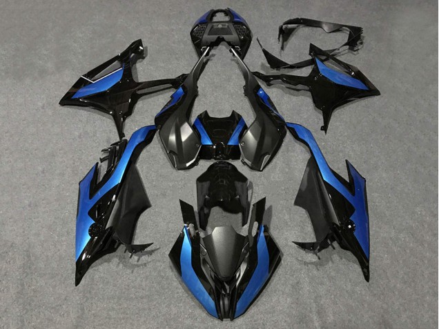 2019-2022 BMW S1000RR Motorcycle Fairings - Black Blue UK Manufacturers