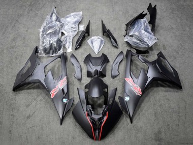2019-2022 BMW S1000RR Motorcycle Fairing - Black Red UK Manufacturers