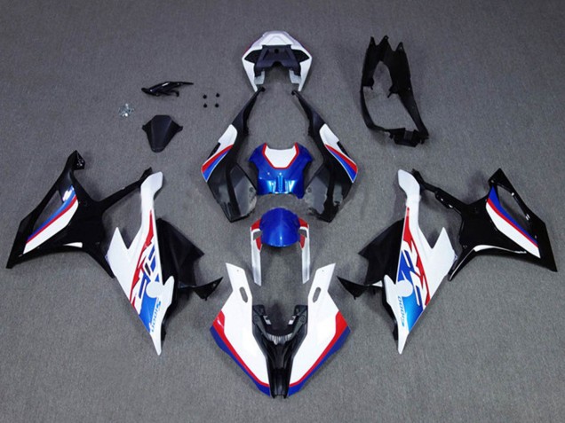 2019-2022 BMW S1000RR Motorcycle Fairings - Blue White Red UK Manufacturers