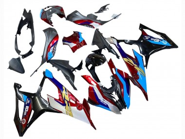 2019-2022 BMW S1000RR Motorcycle Fairing - White Blue Red Black UK Manufacturers