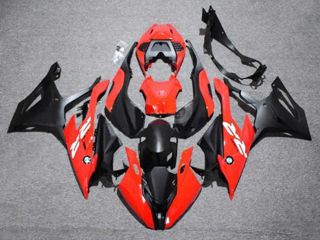 2019-2022 BMW S1000RR Motorcycle Fairing - Red Black UK Manufacturers