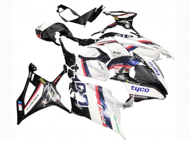 2019-2022 BMW S1000RR Motorcycle Fairings - White Black Pink Oxford UK Manufacturers