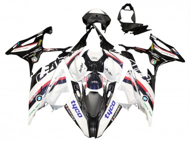 2019-2022 BMW S1000RR Motorcycle Fairings - White Black Pink Oxford UK Manufacturers