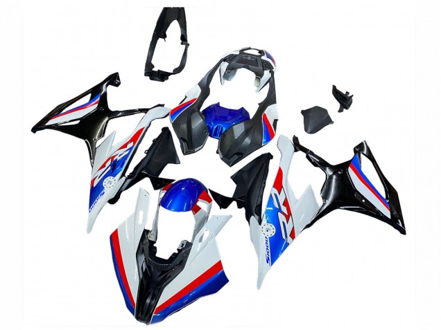 2019-2022 BMW S1000RR Motorcycle Fairings - White Blue Red UK Manufacturers
