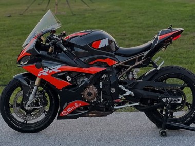2019-2022 BMW S1000RR Motorcycle Fairings - Red Black UK Manufacturers
