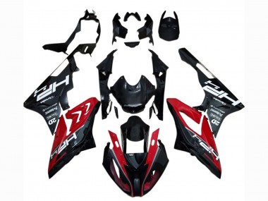 2017-2018 BMW S1000RR Motorcycle Fairing - Red Glossy Black UK Manufacturers
